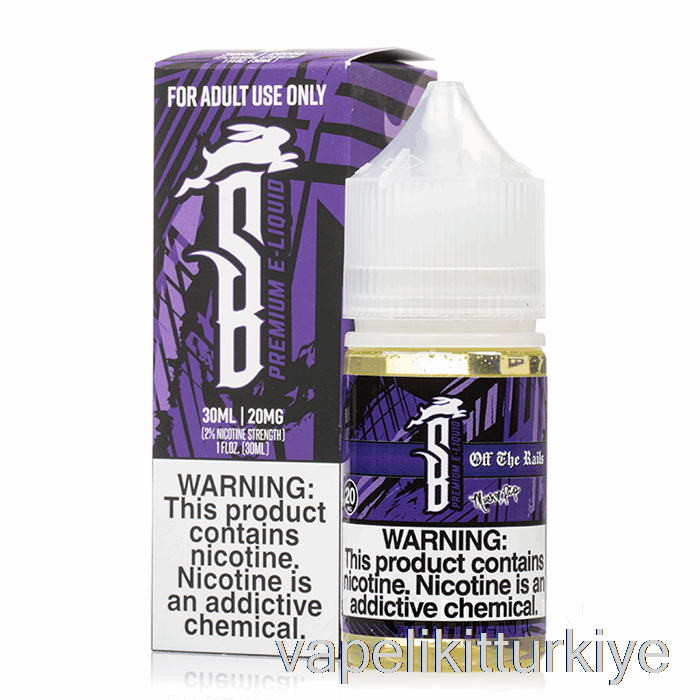Vape Türkiye Off Therail - Intihar Tavşanı Tuzları - 30ml 20mg